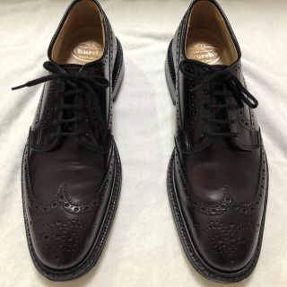 チャーチ(Church's)の【美品】チャーチ◆グラフトン　ボルドー　UK6.5(ドレス/ビジネス)