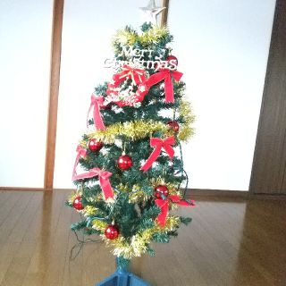 ニトリ(ニトリ)のクリスマスツリー 110センチ オーナメント付き(置物)