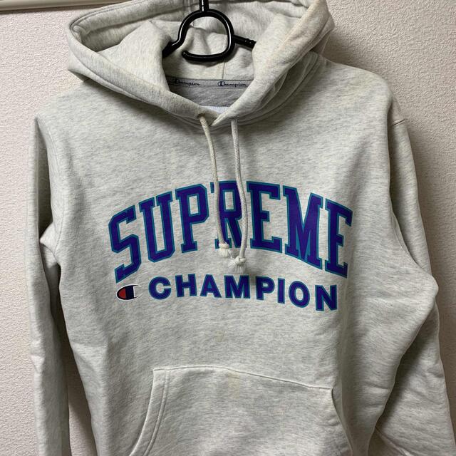 Supreme/Champion Hooded Sweatshirt 1