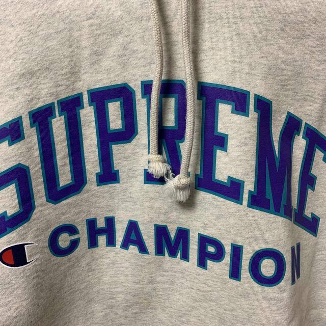 Supreme/Champion Hooded Sweatshirt 2