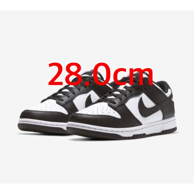 NIKE DUNK LOW RETRO 28.0cm white black