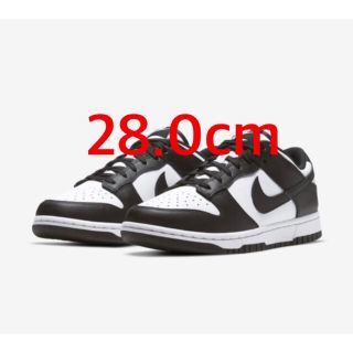 ナイキ(NIKE)のNIKE DUNK LOW RETRO 28.0cm white black(スニーカー)