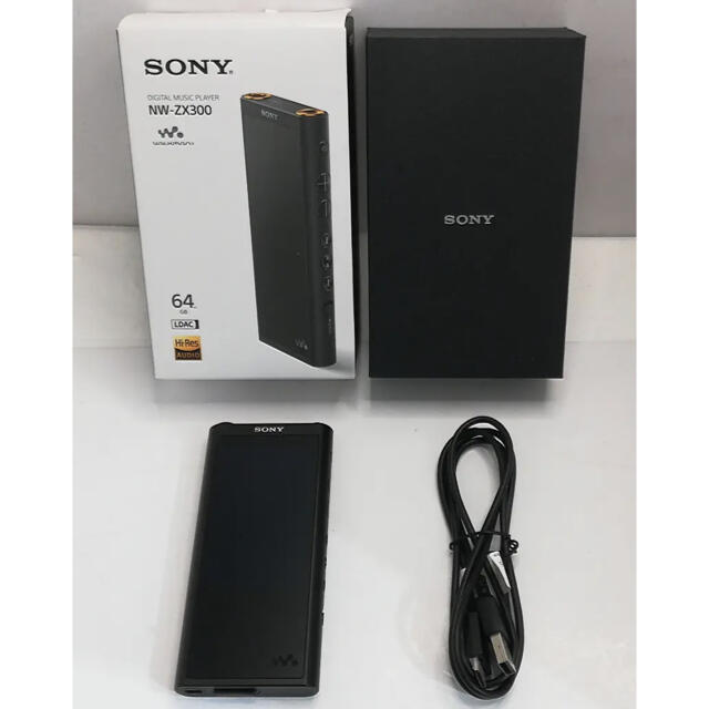 SONY NW-ZX300 美品 リケーブル付 ウォークマン | drcossia.com.ar