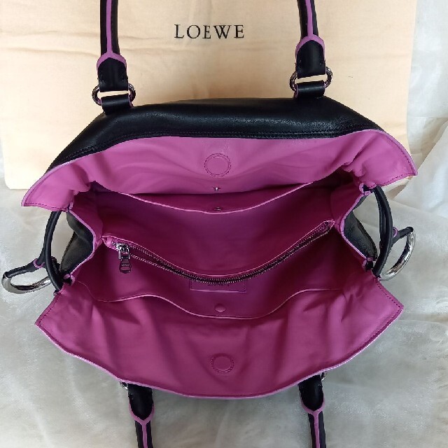 ロエベ フラメンコ★LOEWE　FRAMENCO☆ハンドバッグ ブラック