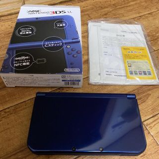 ニンテンドー3DS(ニンテンドー3DS)のNintendo 3DS NEW ニンテンドー 本体 LL メタリックブルー(携帯用ゲーム機本体)