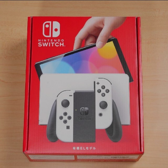 最新入荷 Nintendo Switch 有機ELモデル ホワイト 新品未開封 家庭用