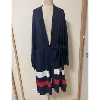 トミーヒルフィガー(TOMMY HILFIGER)の新品タグ付★トミーヒルフィガー　ロングカーディガン　(カーディガン)