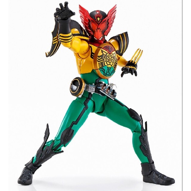 約145mmS.H.Figuarts（真骨彫製法）仮面ライダーオーズ スーパータトバ コンボ