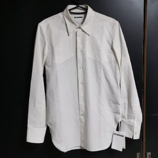 Jil Sander - JIL SANDER 20ss WOOL FINE CANVAS SHIRTの通販 by