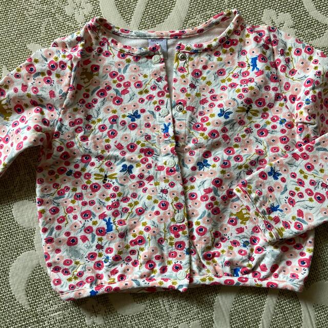 PETIT BATEAU(プチバトー)のプチバトー　カーディガン キッズ/ベビー/マタニティのキッズ服女の子用(90cm~)(カーディガン)の商品写真