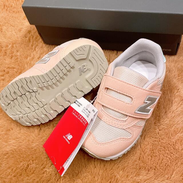 New Balance(ニューバランス)の14.5 新品 ニューバランス スニーカー 373 ピンク キッズ ベビー キッズ/ベビー/マタニティのベビー靴/シューズ(~14cm)(スニーカー)の商品写真