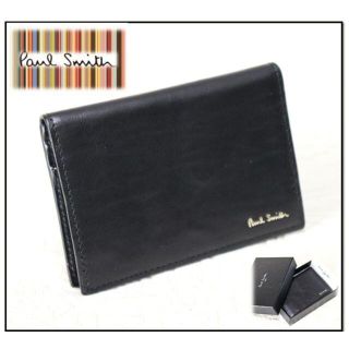 Paul Smith - 新品【ポールスミス 】上品レザーパスケース定期入れ 黒