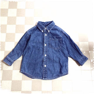 ギャップ(GAP)のGAP KIDSデニムシャツ110(シャツ/ブラウス(長袖/七分))