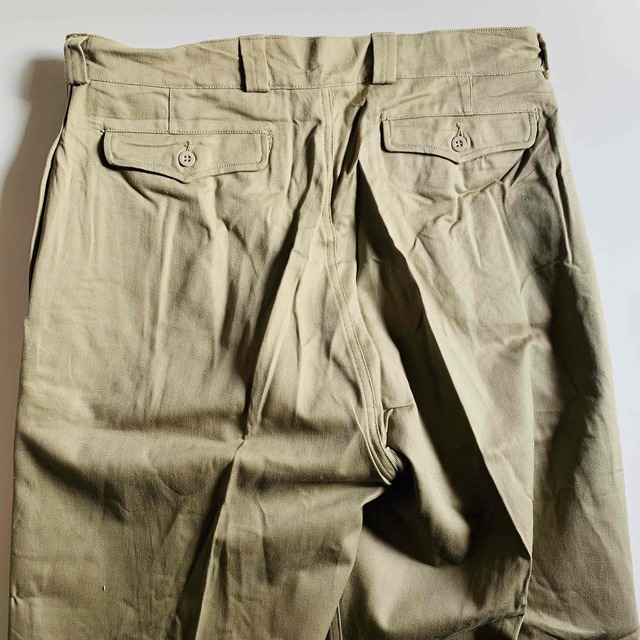 フランス軍 M52 チノパン サイズ35 デッドストックの通販 by ラク's