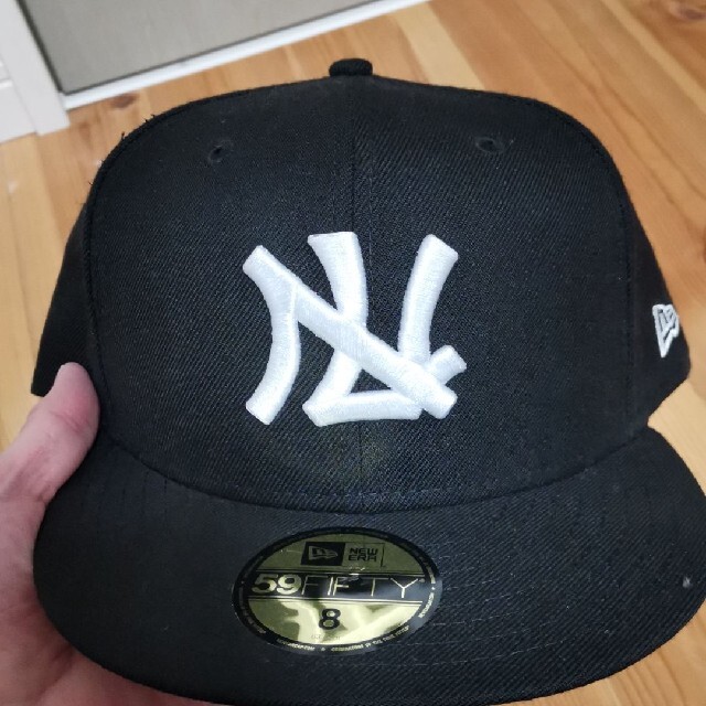 NEW ERA(ニューエラー)の【早い者勝ち値引きUSED美品】西鉄ライオンズ × NEW ERA ブラック 8 メンズの帽子(キャップ)の商品写真