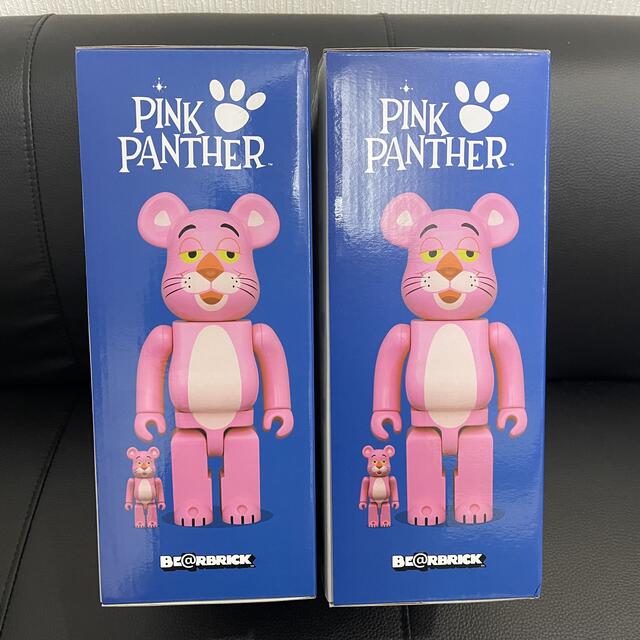 BE@RBRICK PINK PANTHER 100％ & 400％フィギュア