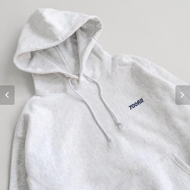 1LDK SELECT(ワンエルディーケーセレクト)の700FILL Embroidered Small Payment Logo メンズのトップス(パーカー)の商品写真