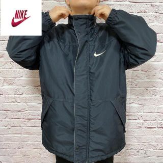 ナイキ(NIKE)の【寒い冬に最適】NIKE ダウン 黒 メンズ ロング 激レア 90s フルダン(ダウンジャケット)