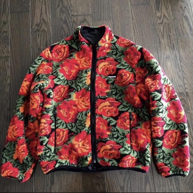 ジャケット/アウターSupreme Roses Sherpa Fleece Jacket