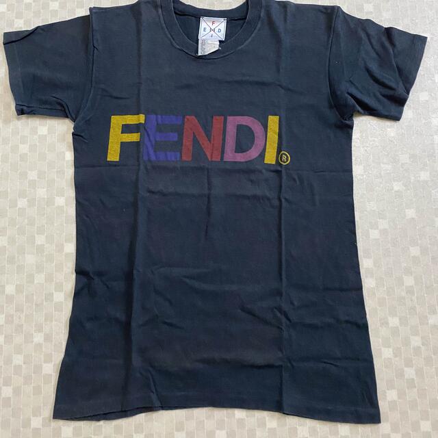 FENDI(フェンディ)のあきさん専用 FENDI ヴィンテージ マルチロゴ Tシャツ 2枚セット メンズのトップス(Tシャツ/カットソー(半袖/袖なし))の商品写真