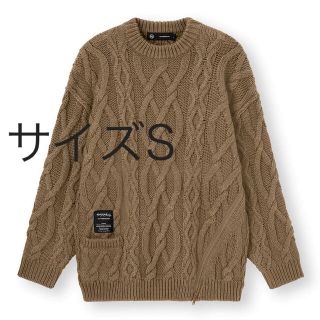 GU - GU×UNDERCOVER ケーブルオーバーサイズセーター