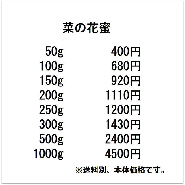 セール【非加熱・生はちみつ】百花蜜1000g&菜の花1000g(2本セット) 3