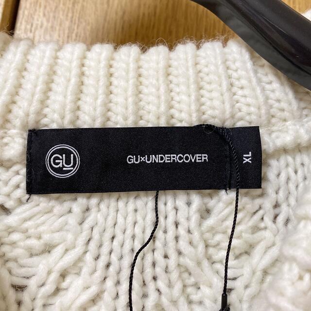 GU(ジーユー)のGU アンダーカバー　コラボ　ニット　ＸＬ メンズのトップス(ニット/セーター)の商品写真