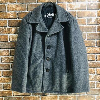 SCOTT - 【希少】ショット SCHOTT 756TGウール シングル ピーコート40