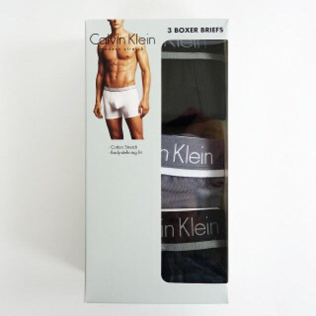 Calvin Klein(カルバンクライン)の正規品 カルバンクライン ボクサーパンツ 3枚セット メンズのアンダーウェア(ボクサーパンツ)の商品写真
