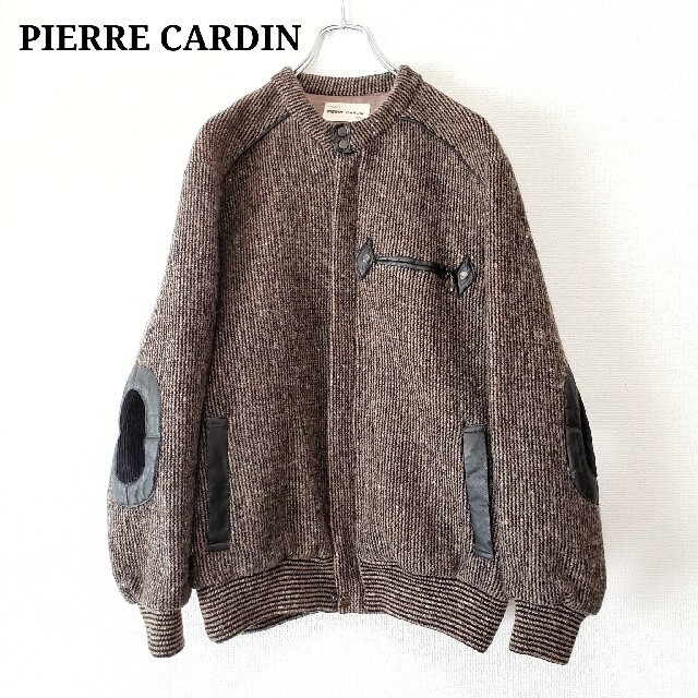 Vintage pierre cardin ピエールカルダン ツイード ブルゾン