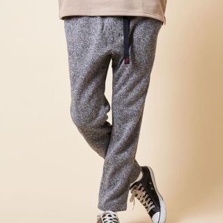 美品 グラミチ 18AW ボンディング ニット フリース NN パンツ S