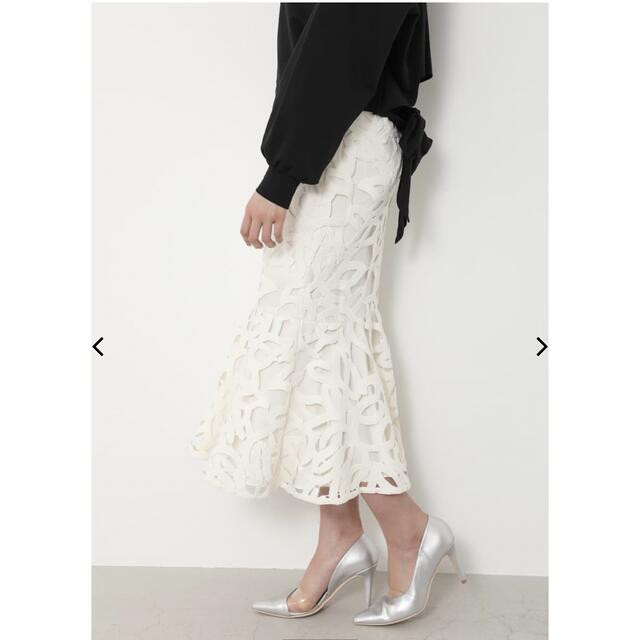 rienda(リエンダ)の定価¥10,978 rienda♡Lace Marmaid J/W SKIRT レディースのスカート(ロングスカート)の商品写真