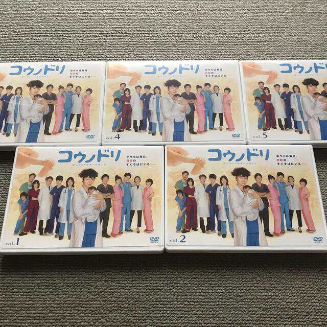 コウノドリ シーズン1 2 全巻 　dvd ケース付き