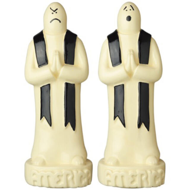 MEDICOM TOY(メディコムトイ)の一点物CERAMICK Mark Gonzales“PRIEST Ver2&3  エンタメ/ホビーの美術品/アンティーク(陶芸)の商品写真