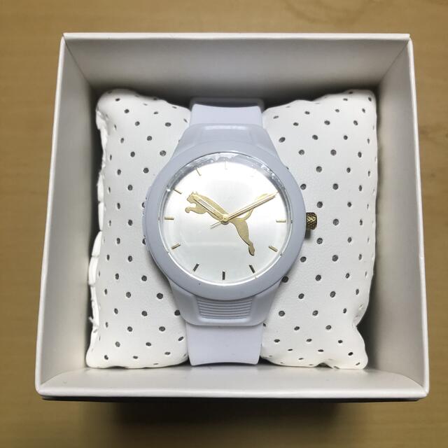 PUMA 新品 未使用 腕時計 時計 メンズ レディース 白 ホワイト プーマ PUMAの通販 by ひまわりマーケット｜プーマならラクマ