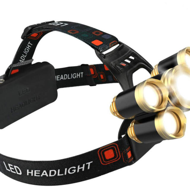 ヘッドライト ヘッドランプ led 高輝度 ヘッドライトCREE T6 スポーツ/アウトドアのアウトドア(ライト/ランタン)の商品写真