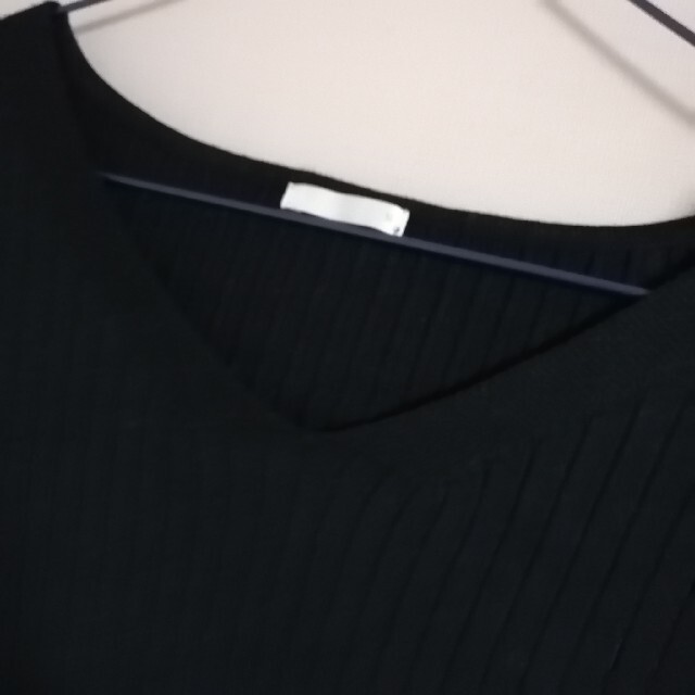 GU(ジーユー)のGU♡Vネックリブニット レディースのトップス(ニット/セーター)の商品写真