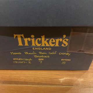 国内正規店購入 Tricker’s Burton UK7 トリッカーズ バートン