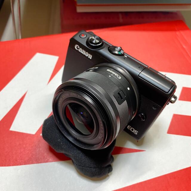 canon eos m100 レンズキット ブラック 【在庫有】 50.0%OFF www.fasf