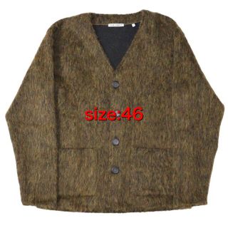 OUR LEGACY CARDIGAN OLIVE MELANGE MOHAIR(カーディガン)