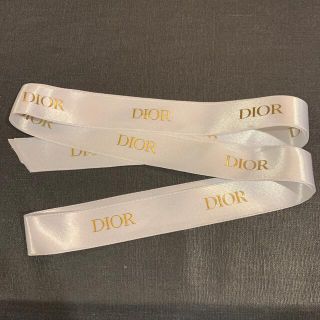 クリスチャンディオール(Christian Dior)のDior＊包装用リボン　長め(ショップ袋)