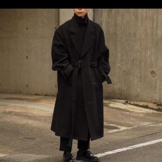 サンシー(SUNSEA)のstein oversized less coat(トレンチコート)