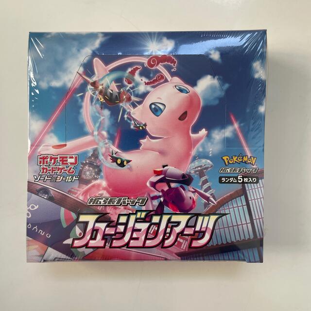 【新品未開封】ポケモンカード フュージョンアーツ box シュリンク付き