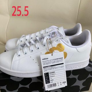 adidas - アディダス マリメッコ スタンスミス ジュニア レディース 金