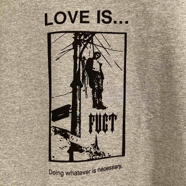 FUCT T シャツ　ファクト  LOVE IS