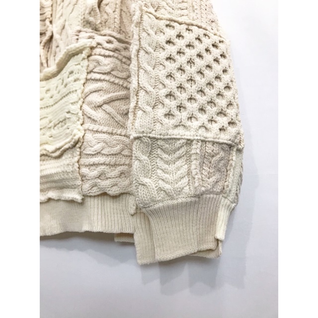 Stein Oversized Interlaced Cable Knit LS 6