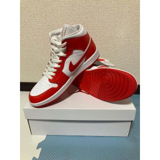 ナイキ(NIKE)のNike AIR JORDAN1 MID WMNS(スニーカー)