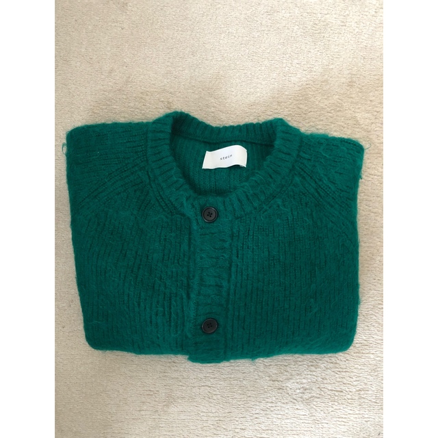 1LDK SELECT(ワンエルディーケーセレクト)の stein 20AW KID MOHAIR CARDIGAN メンズのトップス(カーディガン)の商品写真