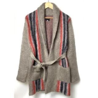 needles MOHAIR SHAWL COLLAR COAT CHIMAYO-