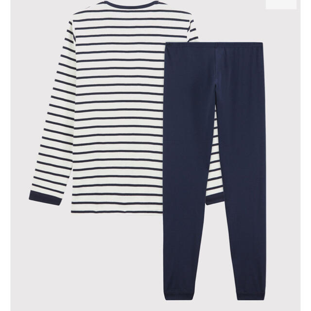 PETIT BATEAU(プチバトー)のプチバトー　新品タグ付き　長袖　パジャマ　12ans/152cm キッズ/ベビー/マタニティのキッズ服男の子用(90cm~)(パジャマ)の商品写真